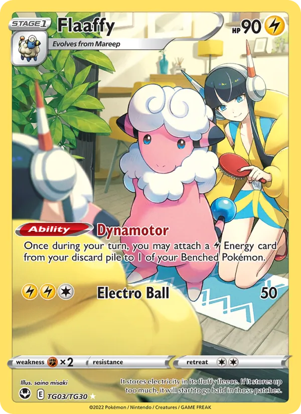Flaaffy - Silver Tempest Pokemon Card