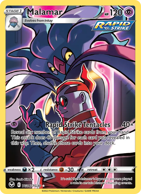 Malamar - Silver Tempest Pokemon Card