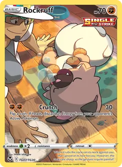 Rockruff - Silver Tempest