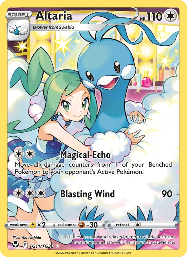 Altaria - Silver Tempest Pokemon Card