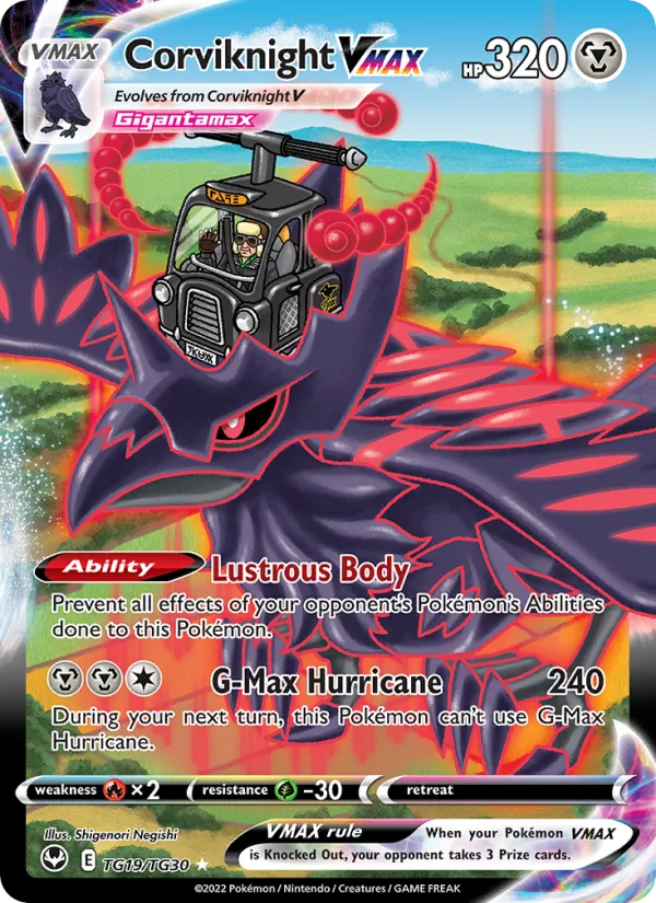 Corviknight VMAX - Silver Tempest Pokemon Card