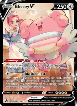 Blissey V - Silver Tempest