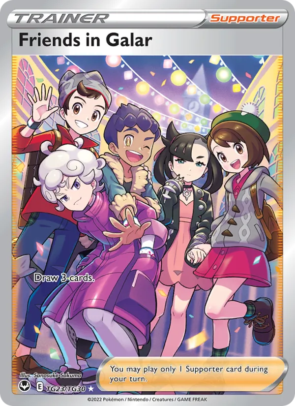 Friends in Galar - Silver Tempest Pokemon Card