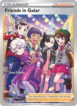 Friends in Galar - Silver Tempest