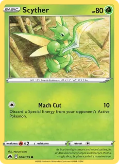 Scyther - Crown Zenith