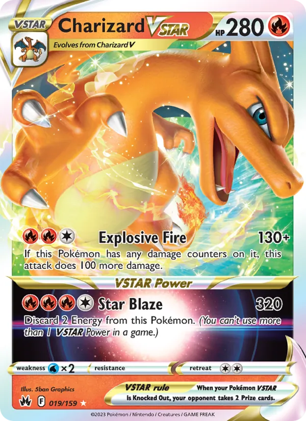 Charizard VSTAR - Crown Zenith Pokemon Card