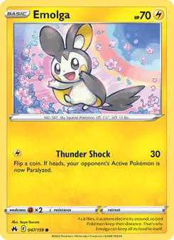 Emolga - Crown Zenith