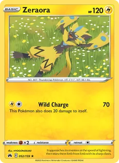 Zeraora - Crown Zenith