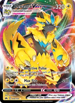 Zeraora VMAX - Crown Zenith