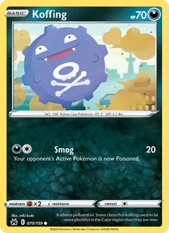 Koffing - Crown Zenith