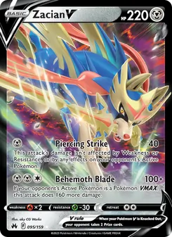 Zacian V - Crown Zenith