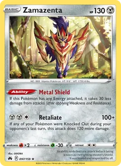 Zamazenta - Crown Zenith