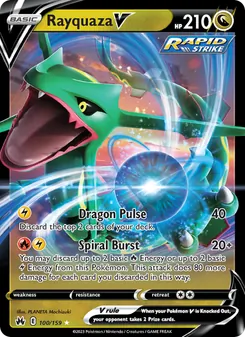 Rayquaza V - Crown Zenith