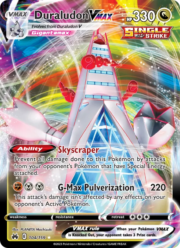 Duraludon VMAX - Crown Zenith Pokemon Card