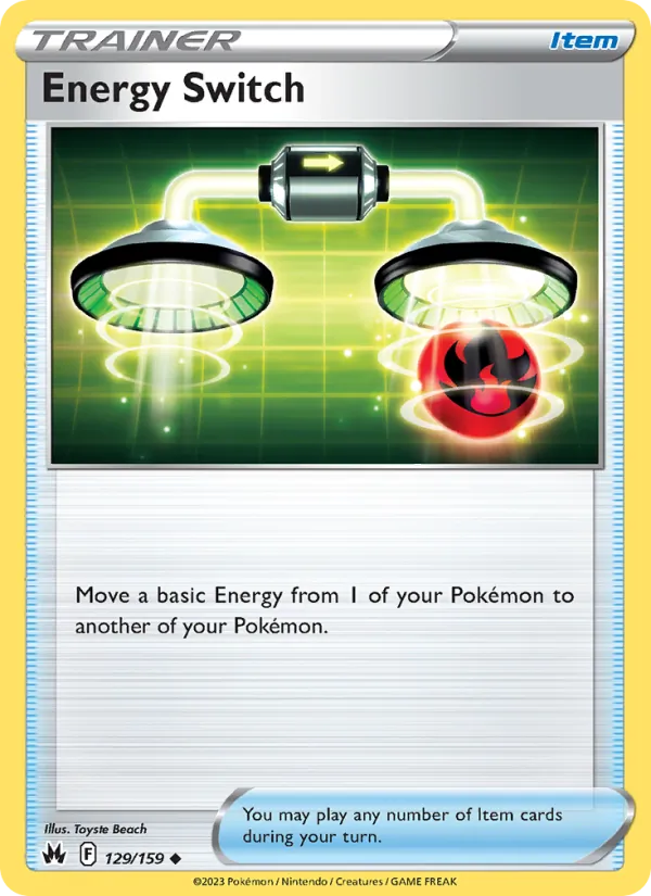 Energy Switch - Crown Zenith Pokemon Card