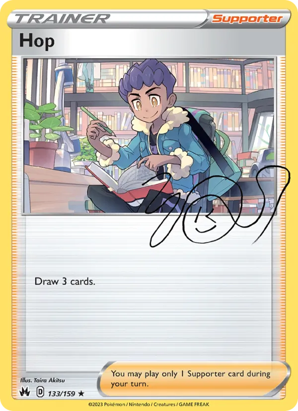 Hop - Crown Zenith Pokemon Card