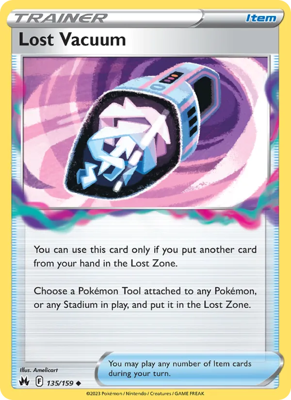 Lost Vacuum - Crown Zenith Pokemon Card