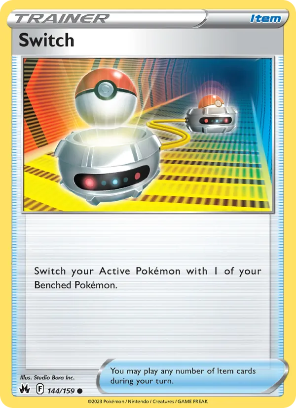 Switch - Crown Zenith Pokemon Card