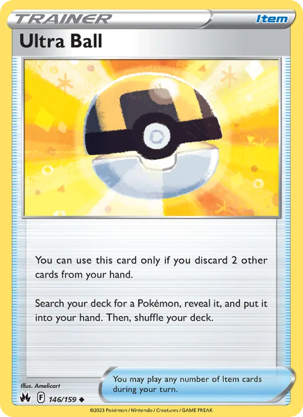 Ultra Ball - Crown Zenith Pokemon Card