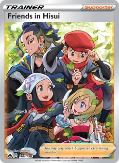 Friends in Hisui - Crown Zenith