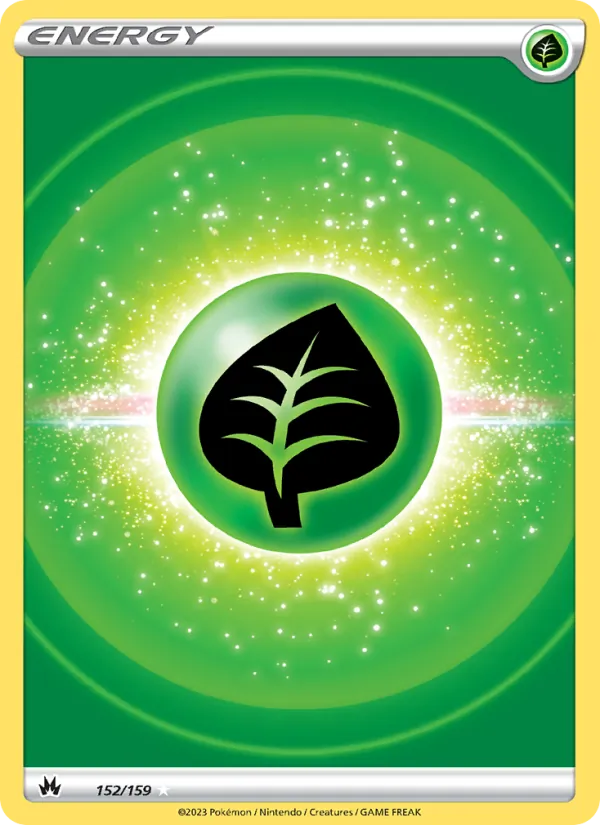 Grass Energy - Crown Zenith Pokemon Card