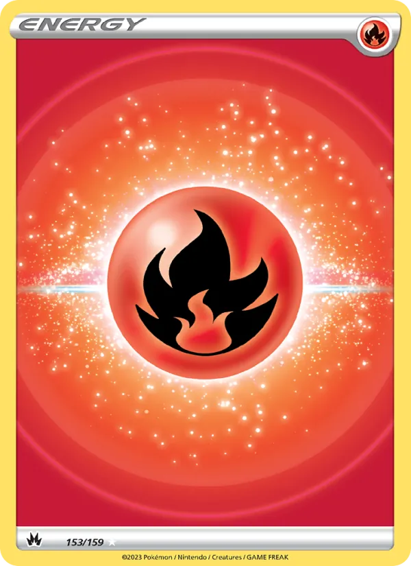 Fire Energy - Crown Zenith Pokemon Card