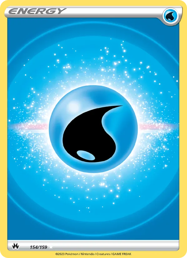 Water Energy - Crown Zenith Pokemon Card