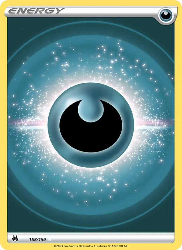 Darkness Energy - Crown Zenith Pokemon Card