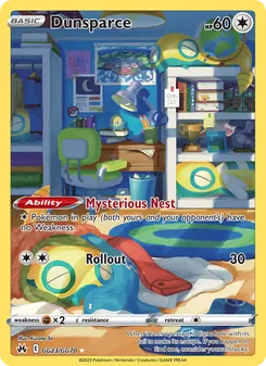 Dunsparce - Crown Zenith