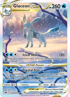 Glaceon VSTAR - Crown Zenith