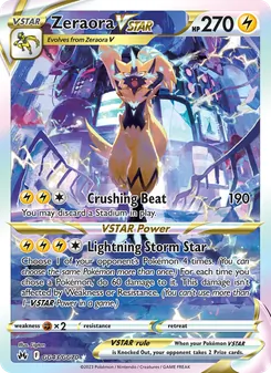 Zeraora VSTAR - Crown Zenith