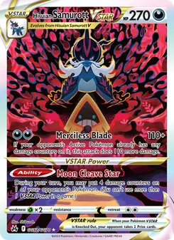 Hisuian Samurott VSTAR - Crown Zenith