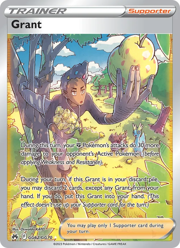 Grant - Crown Zenith Pokemon Card