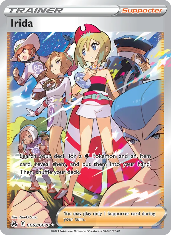 Irida - Crown Zenith Pokemon Card