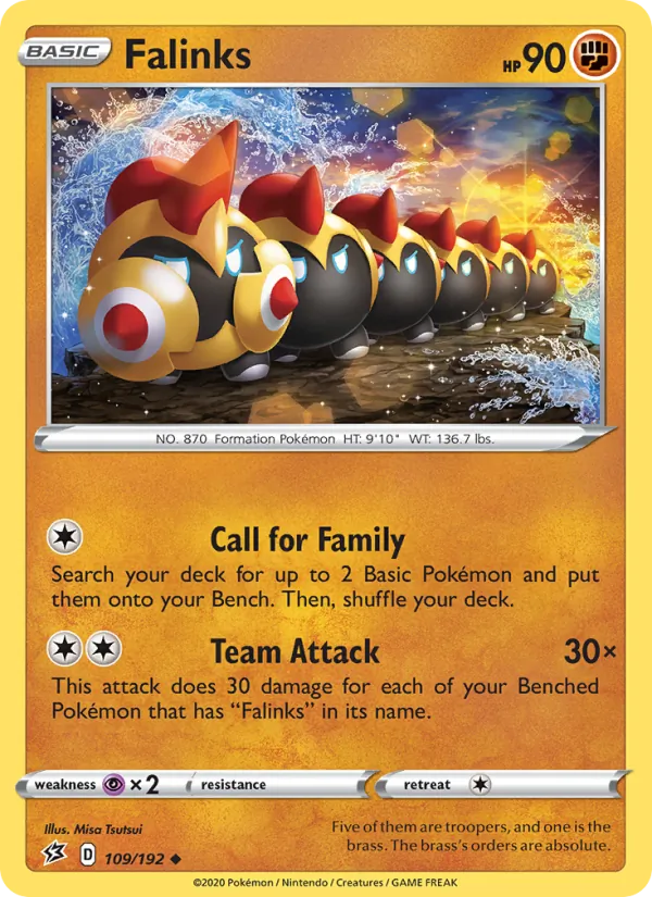 Falinks - Rebel Clash Pokemon Card