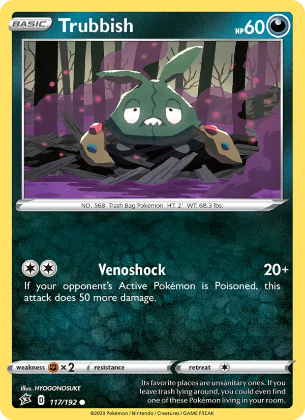 Trubbish - Rebel Clash Pokemon Card