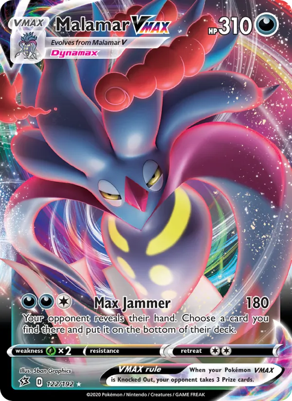 Malamar VMAX - Rebel Clash Pokemon Card