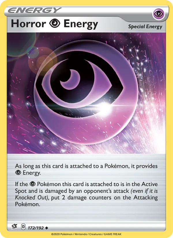 Horror Psychic Energy - Rebel Clash Pokemon Card
