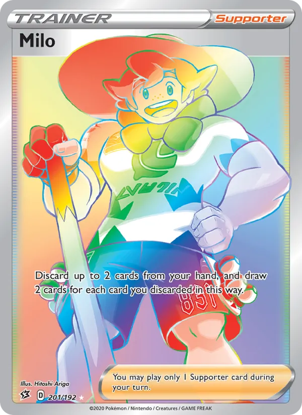 Milo - Rebel Clash Pokemon Card