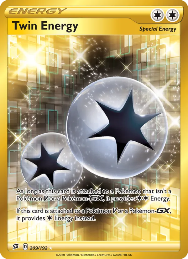 Twin Energy - Rebel Clash Pokemon Card