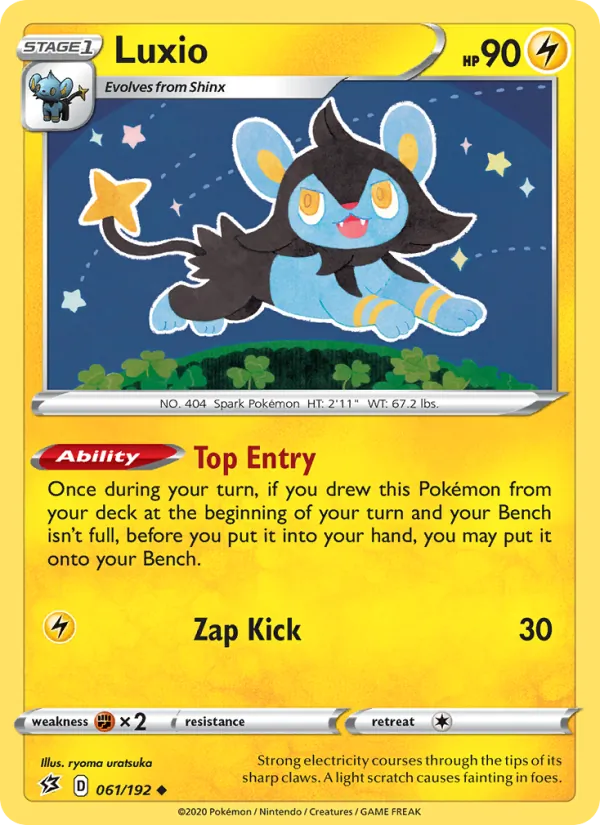 Luxio - Rebel Clash Pokemon Card