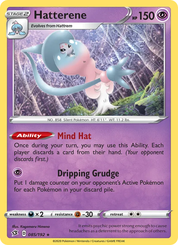Hatterene - Rebel Clash Pokemon Card