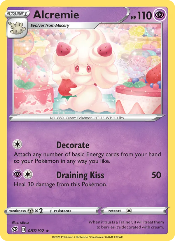 Alcremie - Rebel Clash Pokemon Card