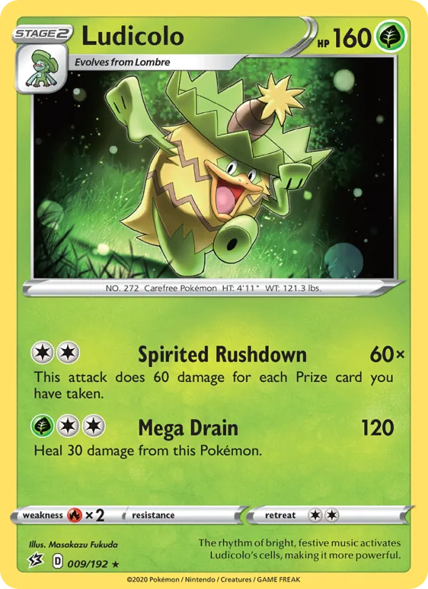 Ludicolo - Rebel Clash Pokemon Card