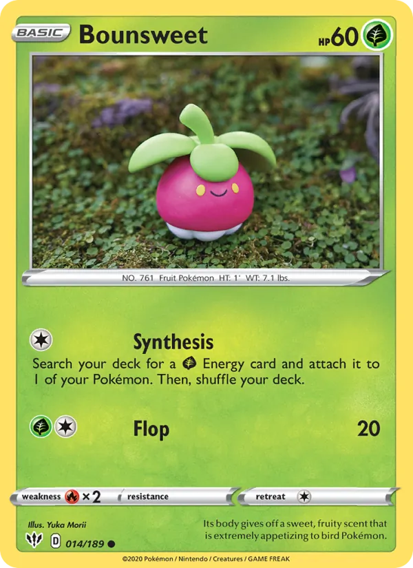 Bounsweet - Darkness Ablaze Pokemon Card