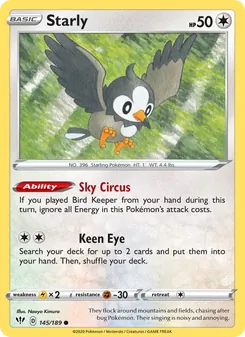 Starly - Darkness Ablaze