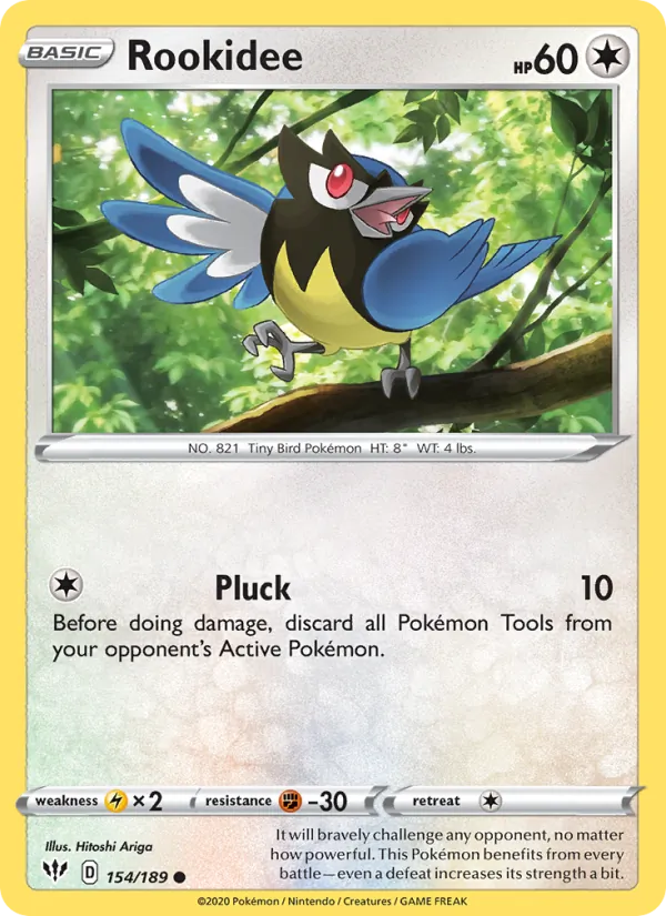 Rookidee - Darkness Ablaze Pokemon Card
