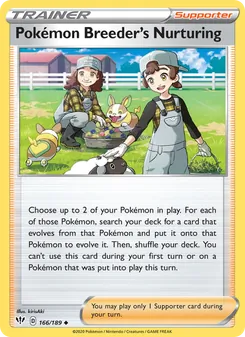Pokémon Breeder's Nurturing - Darkness Ablaze