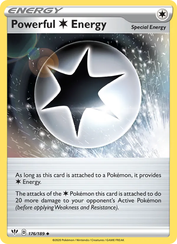 Powerful Colorless Energy - Darkness Ablaze Pokemon Card