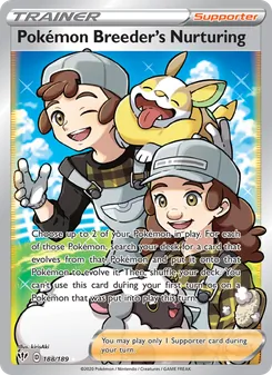 Pokémon Breeder's Nurturing - Darkness Ablaze
